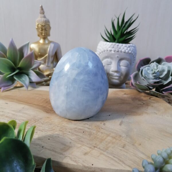 Calcite bleue forme libre - communication, créativité – Image 2