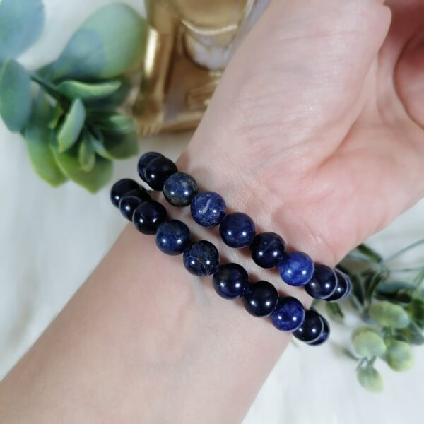 Sodalite bracelet - mental, courage, calme – Image 2